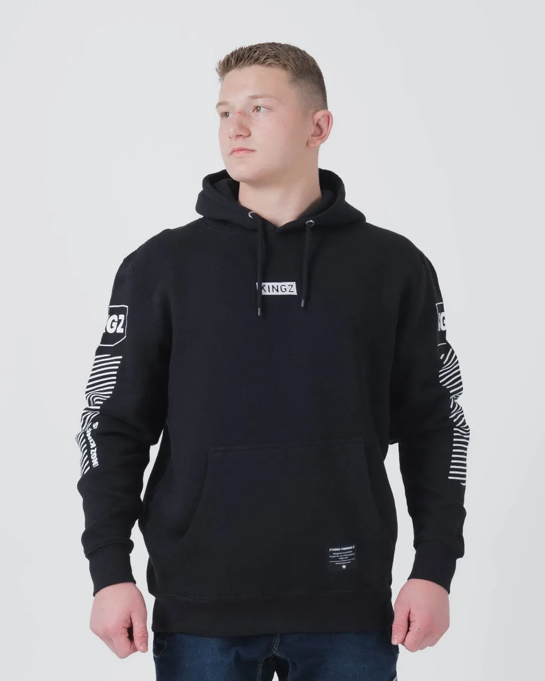 Slant Bar Pullover Hoodie