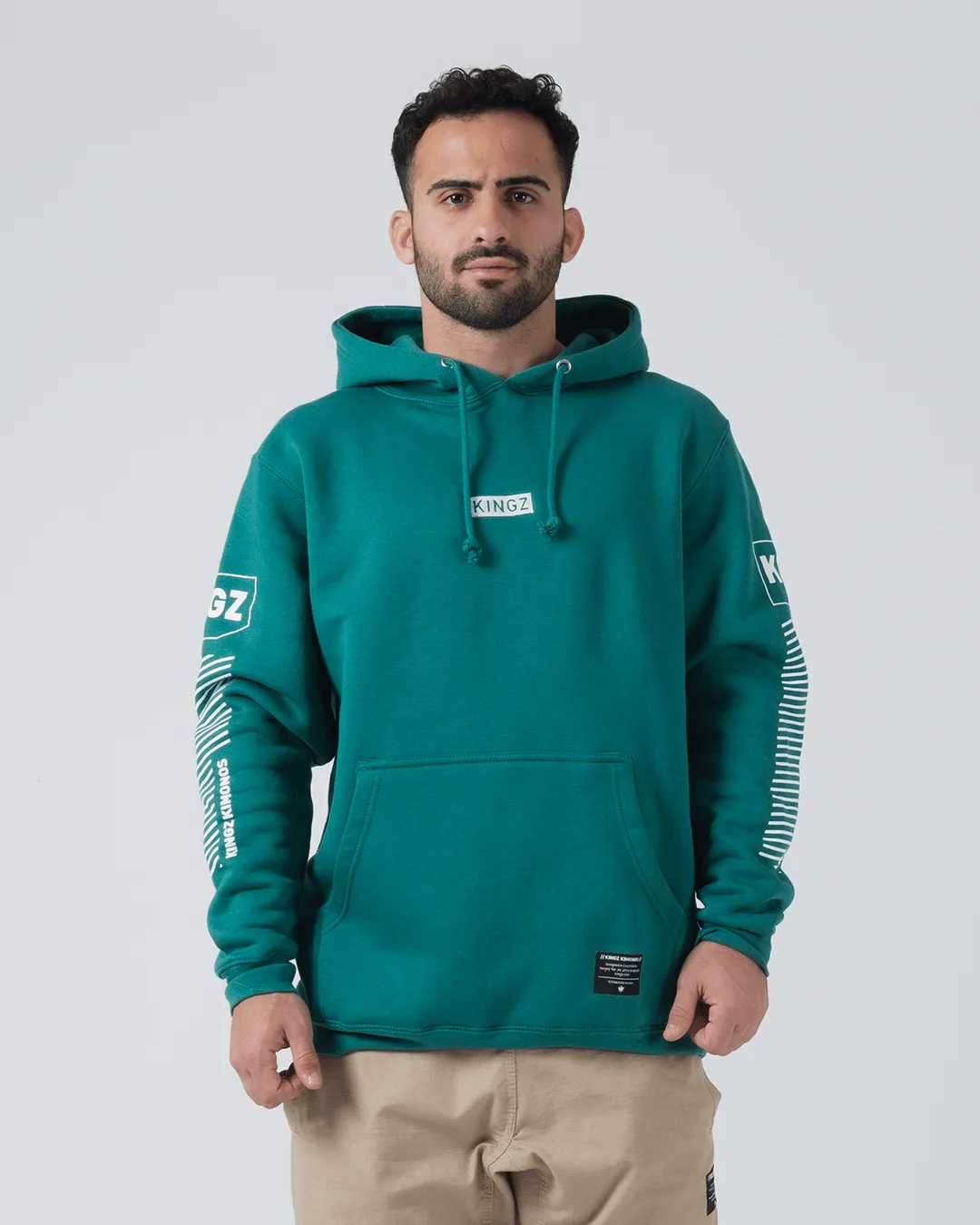 Slant Bar Pullover Hoodie