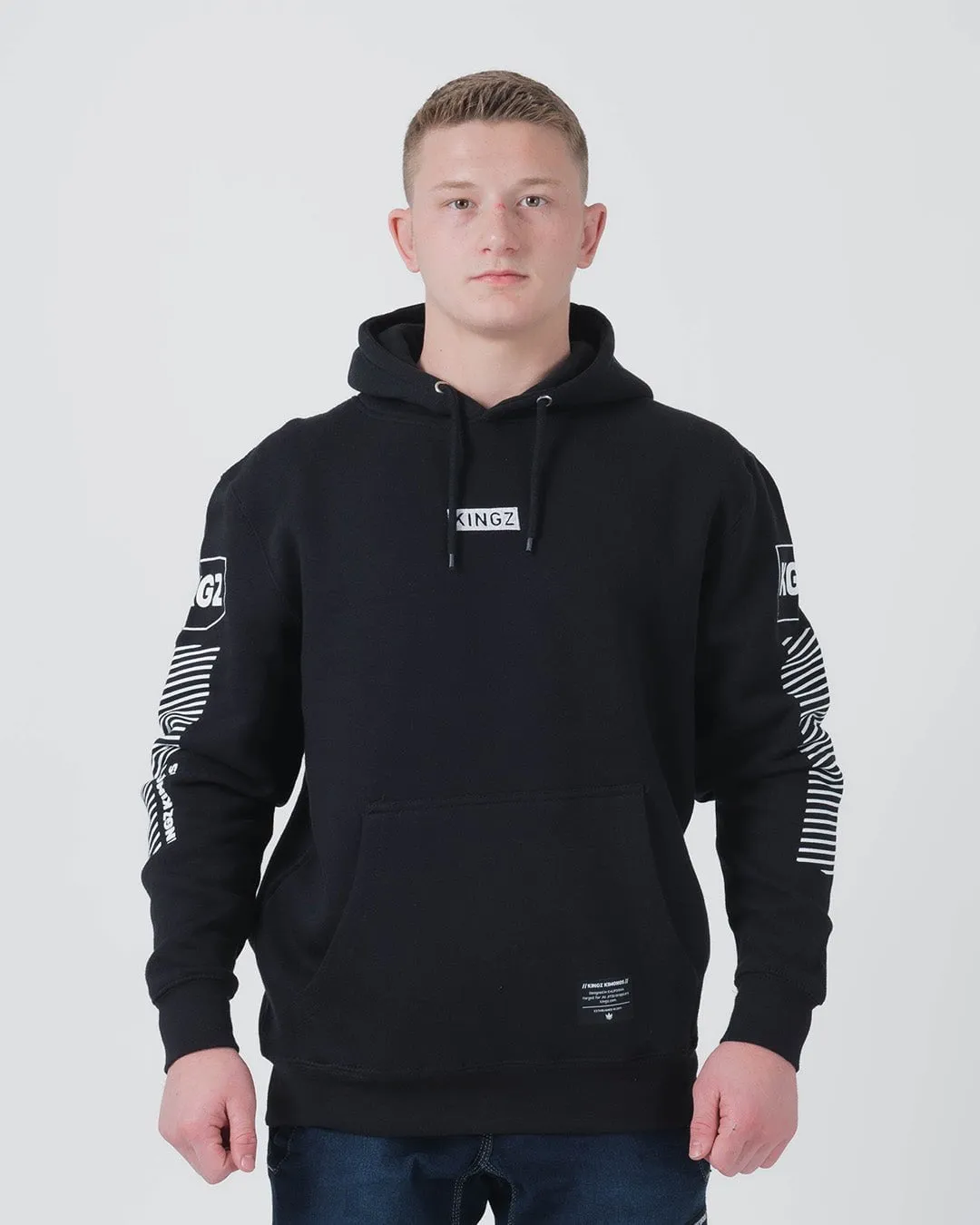 Slant Bar Pullover Hoodie