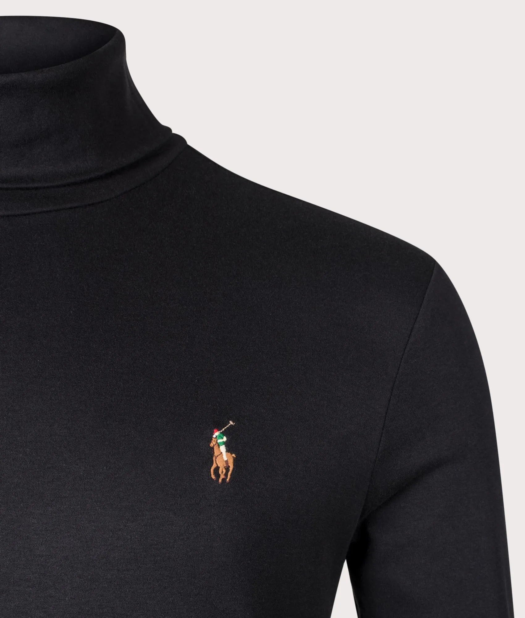 Soft Cotton Turtleneck Jumper