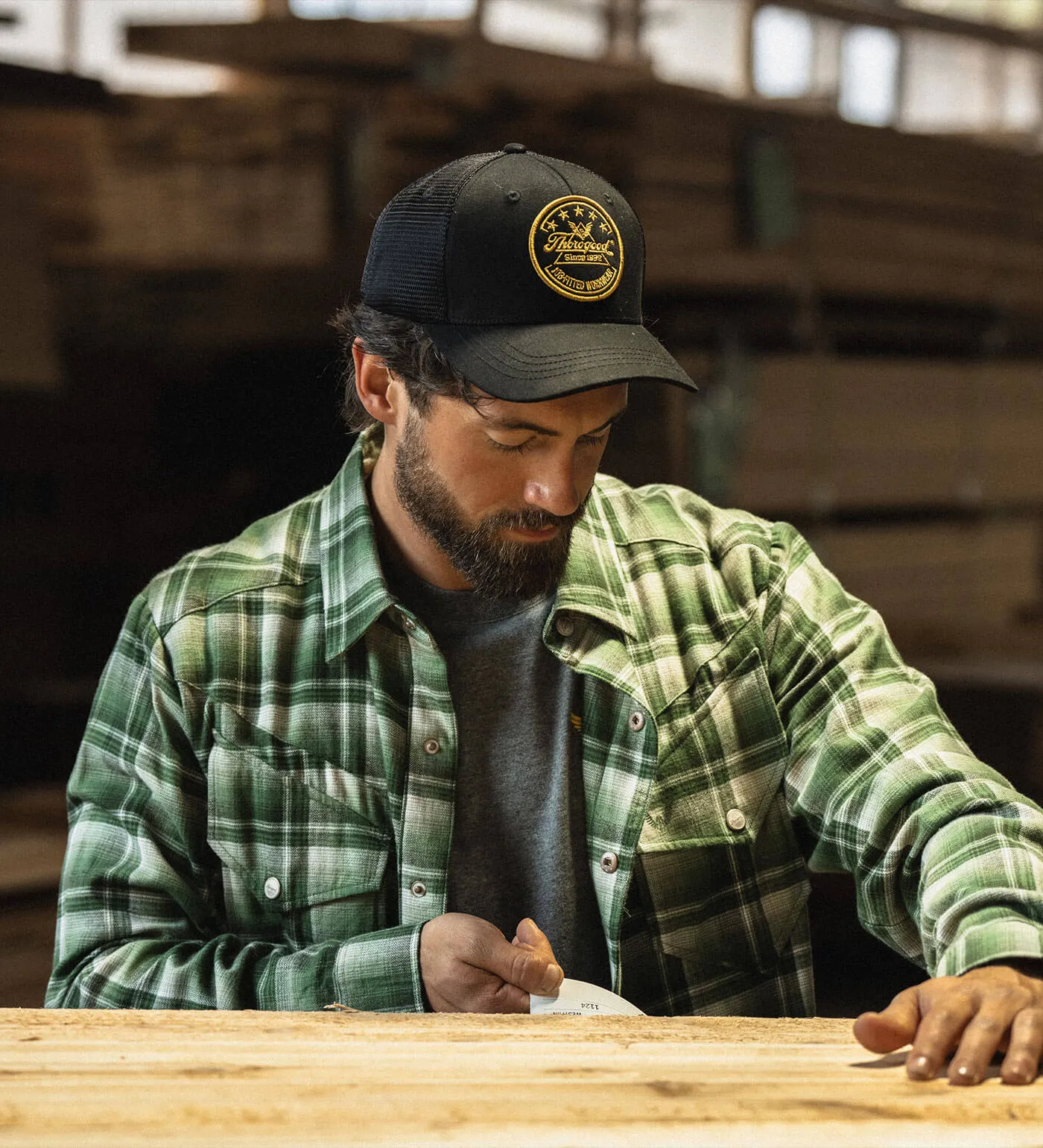 Thorogood Wellington Western Brushed Flannel Shirt