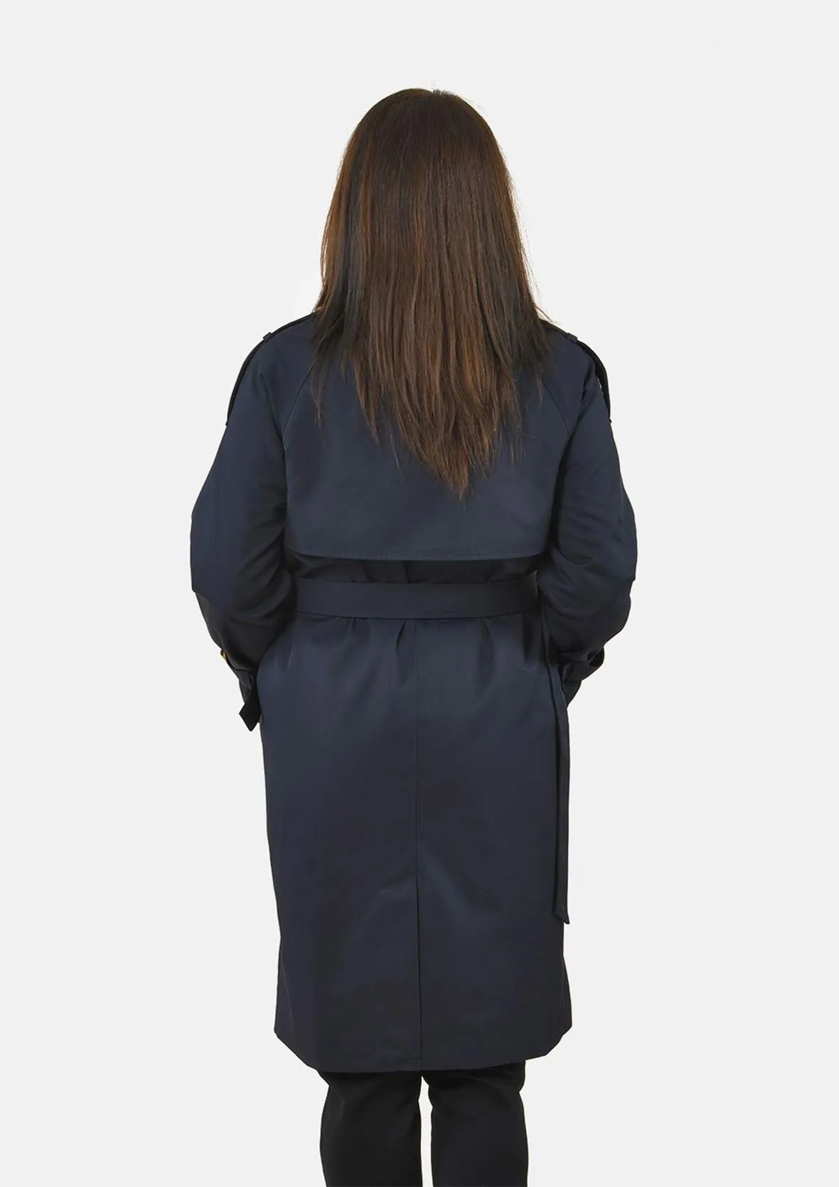 Trench Coat With Side Pockets