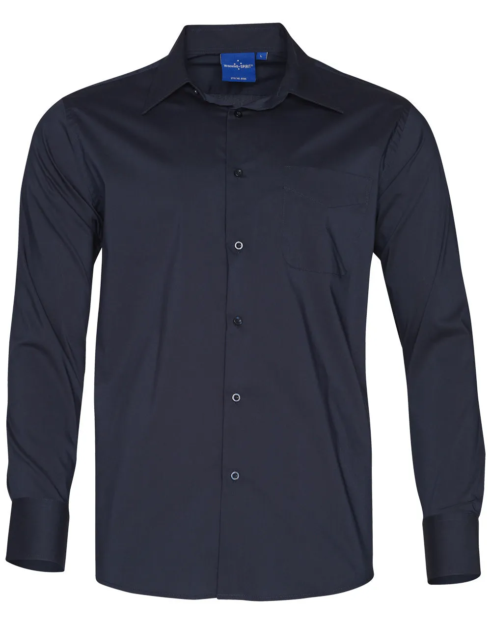 Winning Spirit Men's Teflon Executive Long Sleeve Shirt (BS08L)