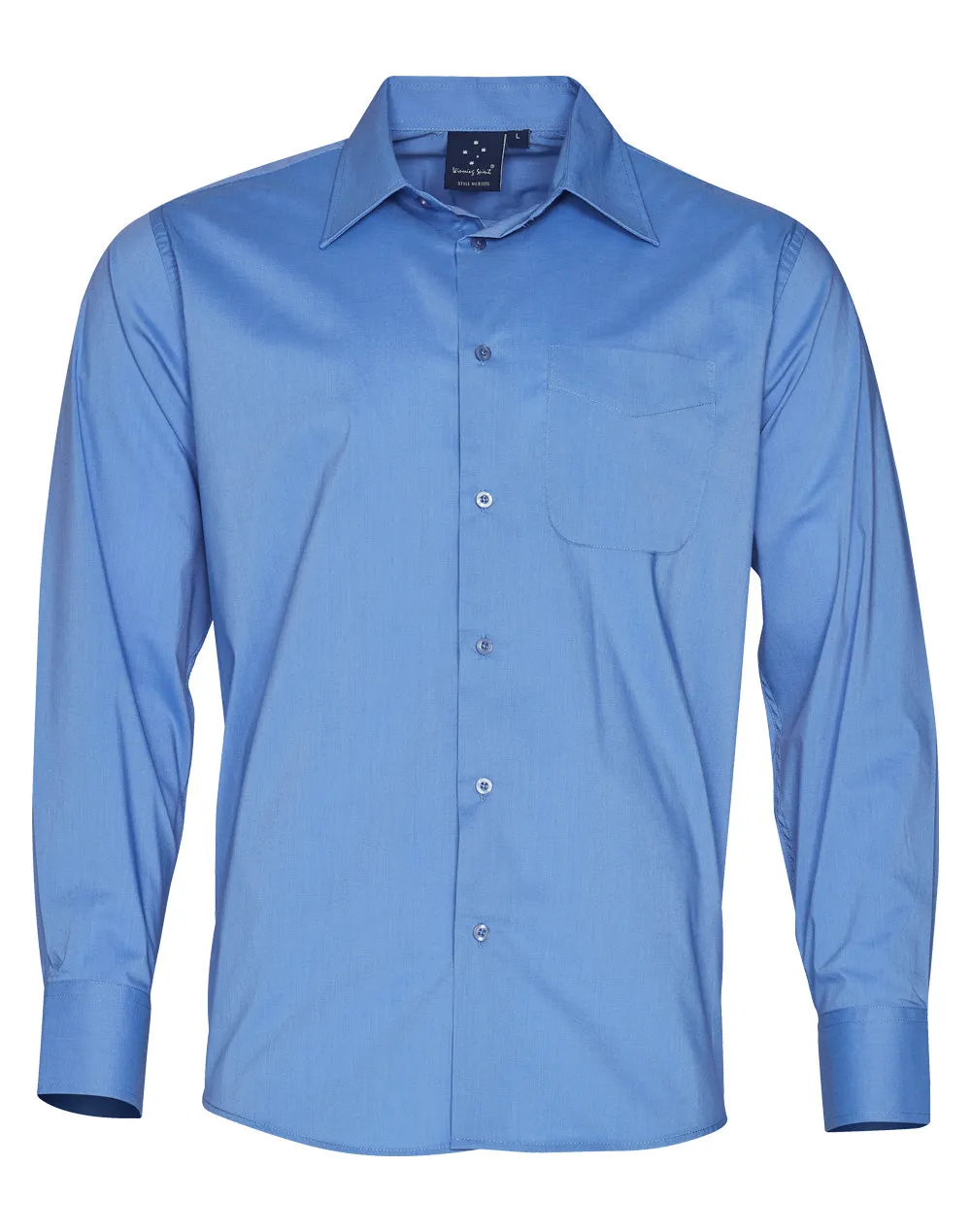 Winning Spirit Men's Teflon Executive Long Sleeve Shirt (BS08L)