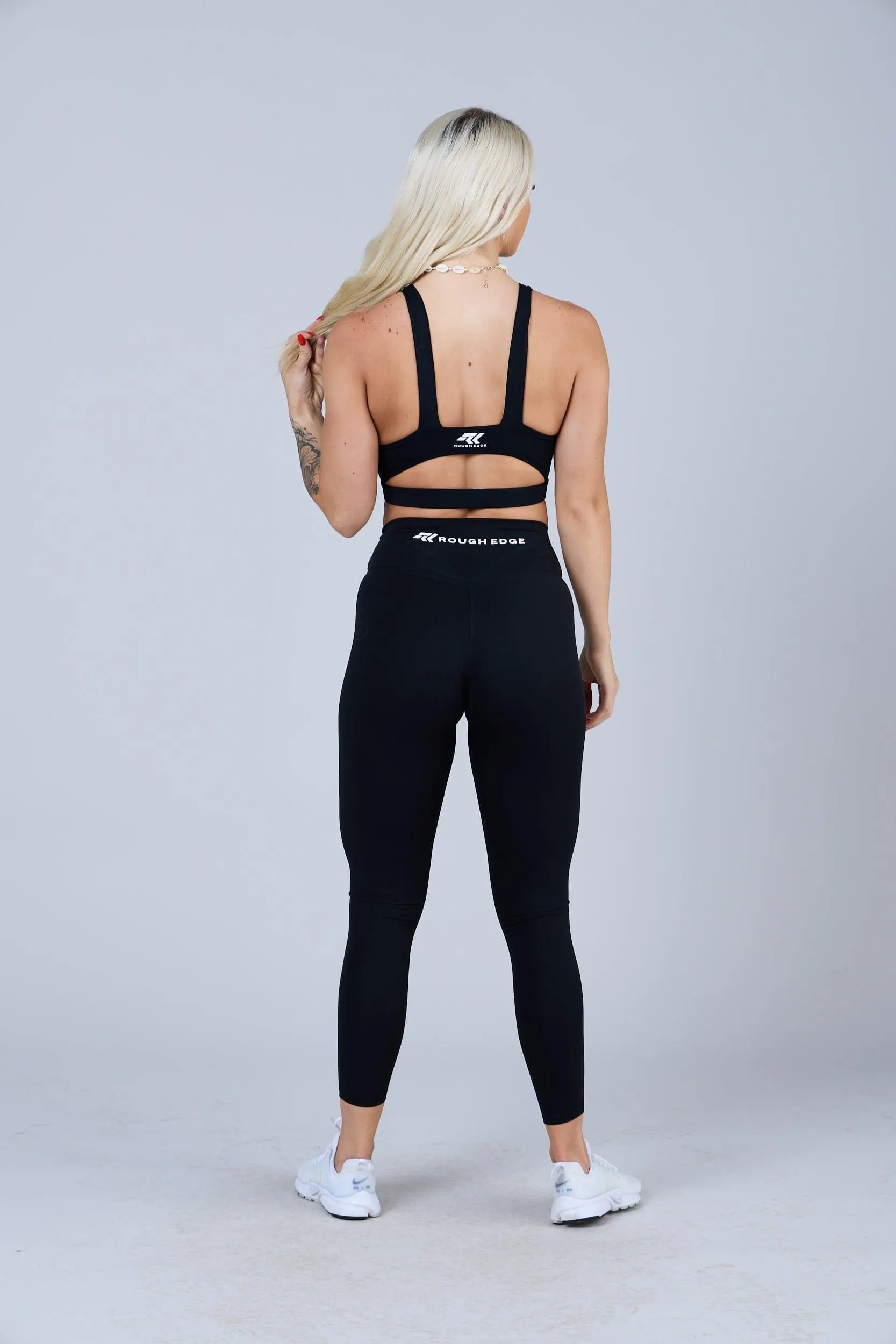 Womens MeanGRL© CROP TOP Black